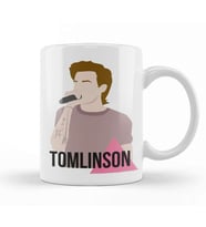 Louis Tomlinson Pink Triangle Kupa Bardak Porselen