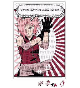Sakura Naruto 01 Puzzle 240 Parça Yapboz