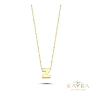 Sade Z Harfi Altın Kolye BM135