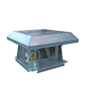 Point P-Cf 355 Yatay Atışlı Radyal Çatı Fanı 2930 M3/H (Gri)