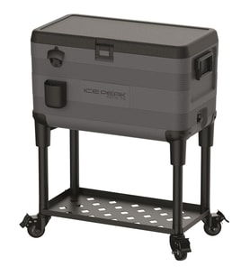 IcePeak Patio 70 Tekerlekli Raflı Buzluk 65.8 Litre