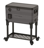 IcePeak Patio 70 Tekerlekli Raflı Buzluk 65.8 Litre