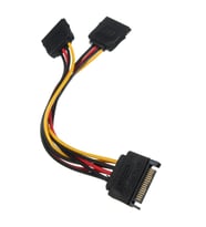KASA SATA POWER Çoklayıcı 15Pin SATA - 2x15Pin SATA Dönüştürücü Kablo