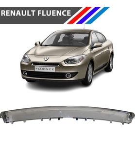 Fluence 2009 Sonrası Ön Panjur Nikelajı Krom