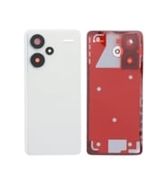Xiaomi Redmi Note 13 Pro+ Plus Arka Kapak - Arka Pil Batarya Kapağı Kamera Lensli - 23090RA98C Uyumlu (Beyaz)