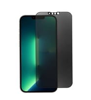 iPhone 13 Mini Uyumlu Privacy Ön Koruma Hayalet Seramik Nano Ekran Koruyucu (Siyah)