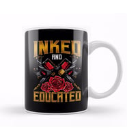 Aesthetic Creative Inked And Educated Tattoo Lover Kupa Bardak Porselen