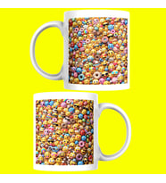 Renkli Emoji Kupa Bardak Tasarım Çok Fazla Seçenek Mevcut Hediyelik Ürün