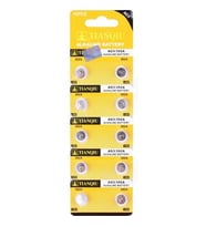 TIANQIU AG3 LR41/392 Alkalin 10'lu Düğme Pil (Karışık)