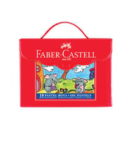 Faber-Castell Plastik Çantalı Tutuculu Pastel Boya 125119