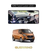 FORD Transit Custom 2020+TORPİDO KORUMA HALISI SİYAH KENAR