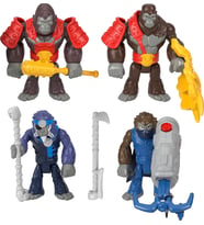 Imaginext Goril Komutan Maymun Ordusuna Karşı Aksiyon Figürü Seti Hml57