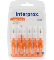 Interprox Interproximal Süper Micro 0.7mm Arayüz Fırçası 6 Adet TURUNCU