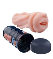 OdinsShop 18 cm Gerçekçi Doku Realistik Suni Oral Mastürbatör