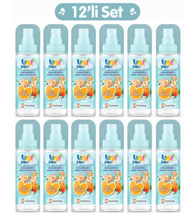 Uni Baby Bebek Kolonyası 150ML Nemlendiricili - Tatlı Esintiler (12 Li Set)