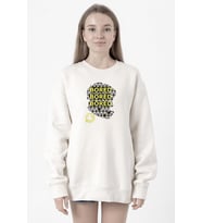 Sherlock Bored Beyaz Kadın 2ip Sweatshirt