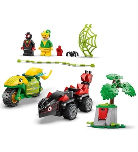 Mey İthalat® Spidey ve İnanılmaz Arkadaşları Spin ve Electro Dinozor Aracı Takibi 11198
