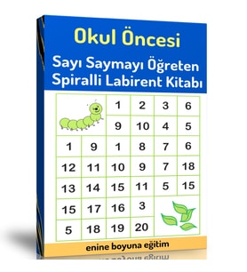 Okul Öncesi Sayı Saymayı Öğreten Labirent Kitabı