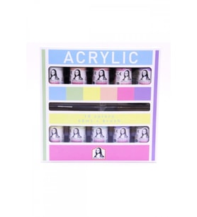 Mona Lisa Akrilik Boya Set 10 Renk 40 Ml.chalky