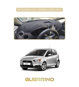 MITSUBISHI COLT EKRANLI 2004-2013TORPİDO KORUMA HALISI BEJ KENAR