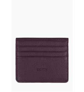 Hakiki Deri Unisex Kartlık 512MG - Mürdüm