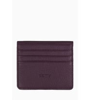 Hakiki Deri Unisex Kartlık 512MG - Mürdüm