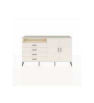 Arges Konsol 3 Raflı 4 Çekmeceli 2 Kapaklı 176x30x99 Aytaşı-Aytaşı