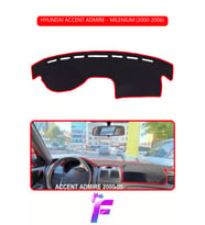 HYUNDAİ ACCENT ADMİRE/MİLENİUM (2000-2006) Torpido Örtüsü Güneşten, Isıdan, Çatlamadan Korur F93