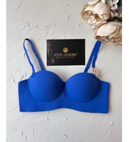 Lady Baby Straplez Kesim Destekli Dikişsiz Balensiz Toparlayıcılı İthal İz Yapmaz Sütyen (Çok Renkli)