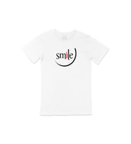Gülümse Smile  Beyaz Tişört
