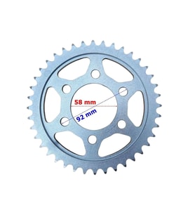 RKS SRK125R Arka Dişli 43T OEM Uyumlu Zincir Aktarma Dişlisi