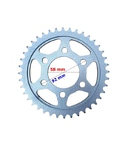 RKS SRK125R Arka Dişli 43T OEM Uyumlu Zincir Aktarma Dişlisi