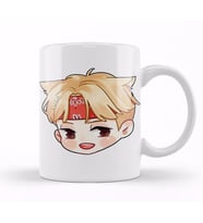 Chibi Face Suga Bts 02 Kupa Bardak Porselen