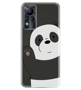 INFINIX Note 11 Pro Note 10 Hot 9 Play Kılıf Desemli Silikon Hello Panda 1709