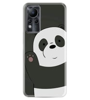 INFINIX Note 11 Pro Note 10 Hot 9 Play Kılıf Desemli Silikon Hello Panda 1709