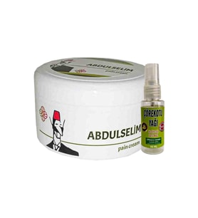 Abdülselim Ağrı Dindirici Krem 200 ml Kas Eklem Fıtık Ağrı Dindirici Krem + 30 ml Çörek Otu Ağrı Dindirici Yağ