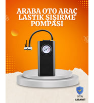 Taşınabilir Elektrikli Oto Motosiklet Bisiklet Lastik Şişirme Pompası