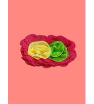 8X5 CM RENKLİ ÇİÇEKLİ BROŞ YAKA İĞNESİ TÜRBAN İĞNESİ