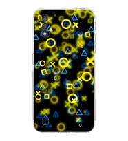 Samsung Galaxy A01  Kamera Korumalı Kapak Semboller  Tasarımlı  Şeffaf Kılıf