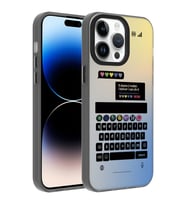Apple iPhone 14 Pro Kılıf Desenli Zore Dragon Sert Kılıf Klavye