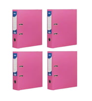 Büro Klasör Geniş Noki Pembe Büro Klasörü Halkalı 4 Adet