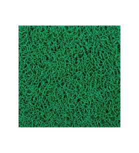 YEŞİL COLOURMAT Kaydırmaz Kaymaz Yolluk Karmaşık Halı Kıvırcık Paspas 120 cm X 100 cm (STD)