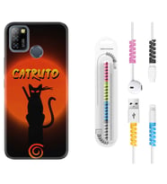 INFINIX Smart 4 5 6 Zero 8 S5 Pro Kılıf Kablo Koruma Spiral Silikon Catrudo 1679