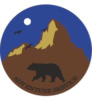 Sticker Usta Outdoor Adventure Camping Sticker - 22065 Renkli 10 x 10 cm