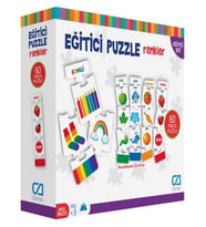 Renkler 60 Parça Eğitici Puzzle 5029
