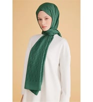 Geometrik Desen Fresh Safir Şal 3
