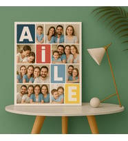 KOLAJ TABLO, KİŞİYE ÖZEL KOLAJ TABLO, AİLE TABLOSU, AİLEYE ÖZEL TABLO, AİLELERE ÖZEL TABLO, AİLE TABLOLARI, AİLE ALBÜMLÜ TABLO, AİLE KOLAJ TABLOSU
