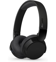 TAH3209BK hafif kulak üstü kablosuz Bluetooth kulaklık, pasif gürültü yalıtımlı, 25 saat çalma süresi, net çağrılar, dinamik bas, 2 saat USB-C şarj, siyah