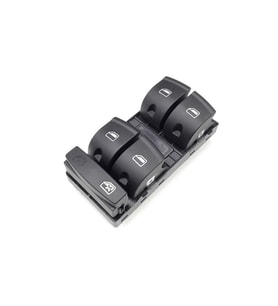 Audi A6 2005-2008 Sol Ön Kapı Dörtlü Cam Açma Düğmesi 4F0959851F