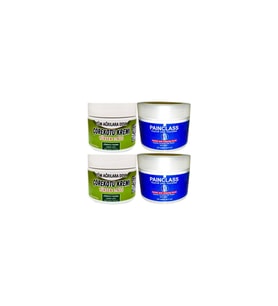 Çörek Otu Kremi Orta Boy  2 x 100 ml - Painclass Kuyruk Yağı Kremi 2 x 100 ml